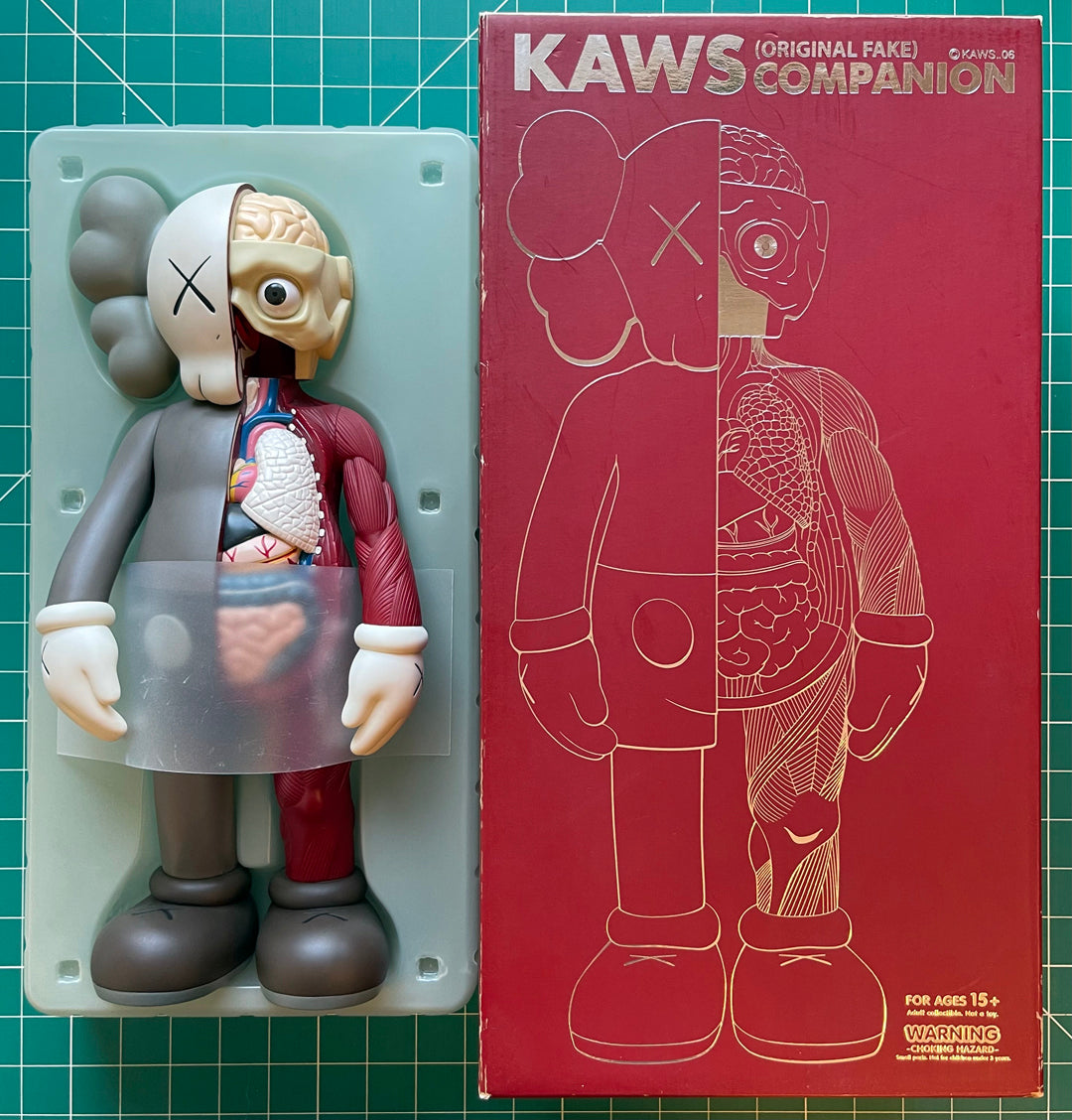 Kaws 5yl Brown Dissected Companion 2006 Kaws 5yl Brown Dissected Companion 2006