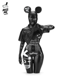 Miss Me "Vandal" Noire Fine Art Sculpture Preorder