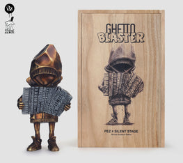 Pez "Ghetto Blaster" Bronze Sculpture Printers Proof Vault