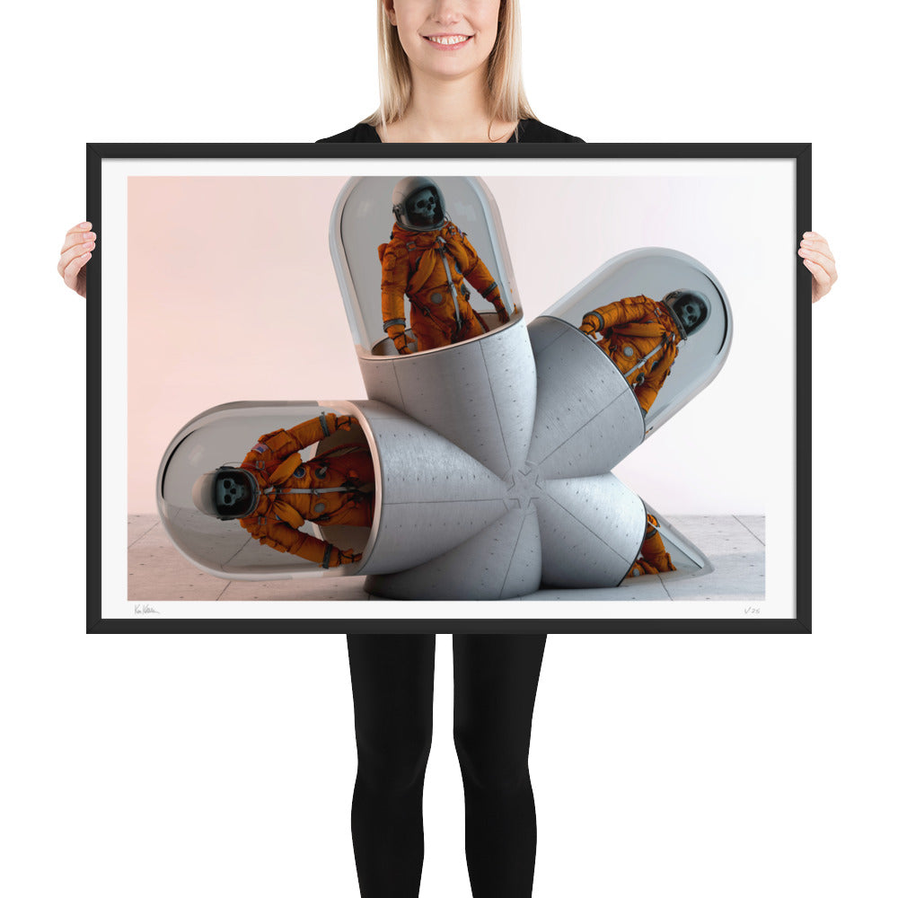 Ken Kelleher "Astronaut Star" Large Format Fine Art Print Silent
