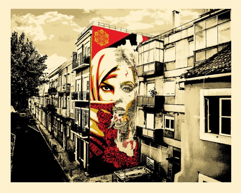 Shepard Fairey/Vhils  Shepard Fairey/Vhils