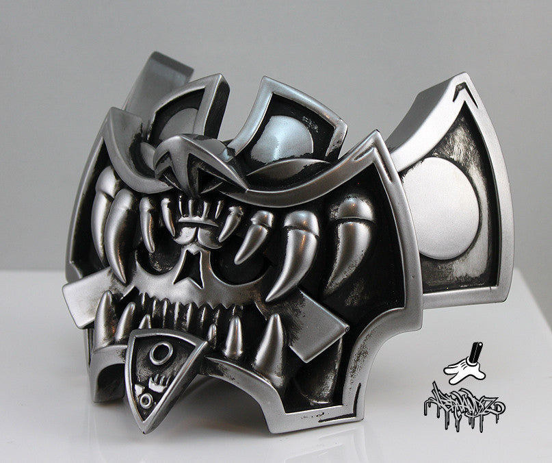 Jesse Hernandez Metal Jaguar Skull Jesse Hernandez Metal Jaguar Skull - Silent Stage Gallery