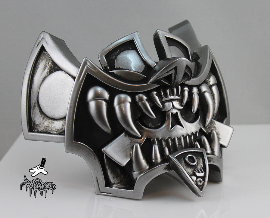 Jesse Hernandez Metal Jaguar Skull Jesse Hernandez Metal Jaguar Skull - Silent Stage Gallery