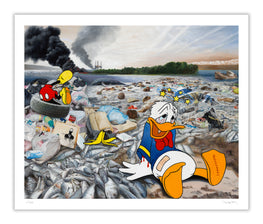 ABCNT "Tire Trouble" Fine Art Print Edition