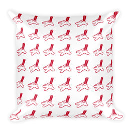 Silent Stage Gallery White "Give Me Your Hand" Pillow Limited Edition