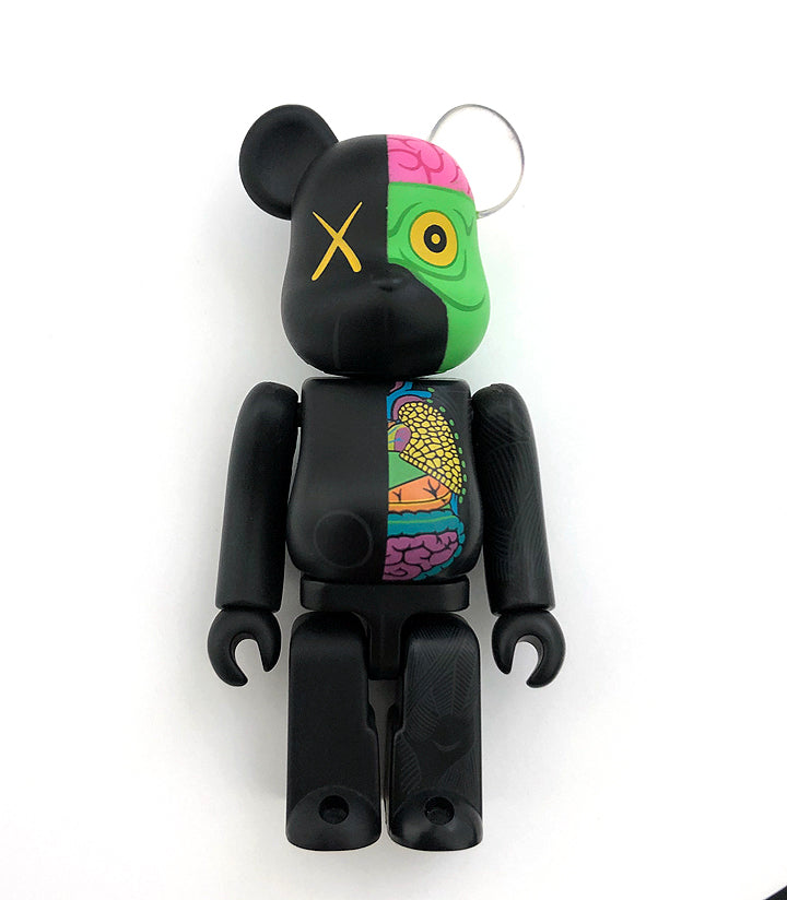 Kaws 100% Black Dissected Bearbrick - NO BOX Kaws 100% Black Dissected Bearbrick - NO BOX