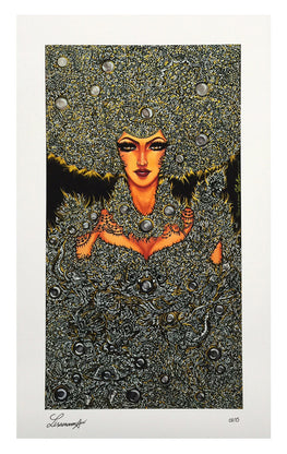 Lisa Mam - "Queen of the Universe" Giclee Print - Silent Stage Gallery