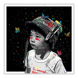 Roamcouch "Bomber Boy" PP Midnight Edition Art Print