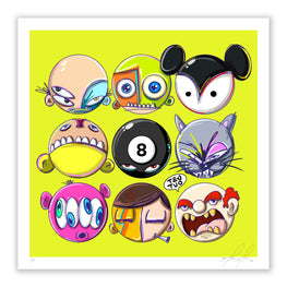 Sergio Farfan "Lucky 8" Fine Art Print Variant Edition