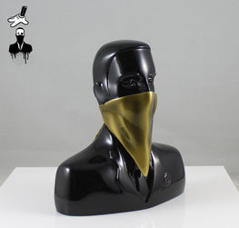 ABCNT - "ABCNT" Black n Gold Resin Sculpture - Silent Stage Gallery