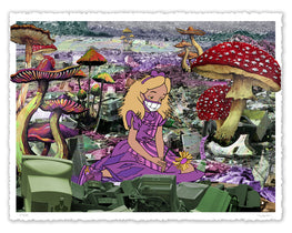 ABCNT Alice in Wasteland "Acid" Edition Fine Art Print