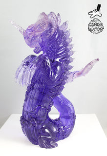 Candie Bolton "Purple Swirl" Resin Bake-Kujira