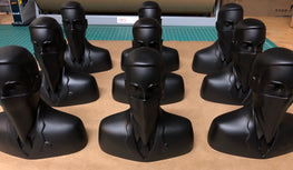 ABCNT - "ABCNT" Flat Black Resin Sculpture