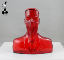 ABCNT - "ABCNT" Clear Red Resin Sculpture