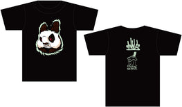 Aaron Woes Martin "Angry Woebots" - Designer Con 2017 Exclusive Panda Head Shirt - Silent Stage Gallery