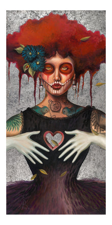 Sylvia Lizarraga "Heartless" Giclee' Print