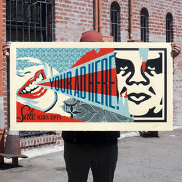 Shepard Fairey "Your Ad Here Billboard" Obey Large Format Print