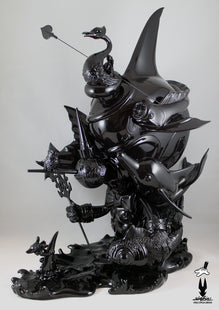 Greg Craola Simkins "Beyond The Black Sea" Fine Art Sculpture