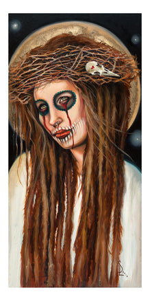 Sylvia Lizarraga "Girl Jesus" Giclee' Print