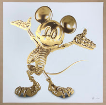 Alessandro Paglia "Gold Era" Mickey Silkscreen Print