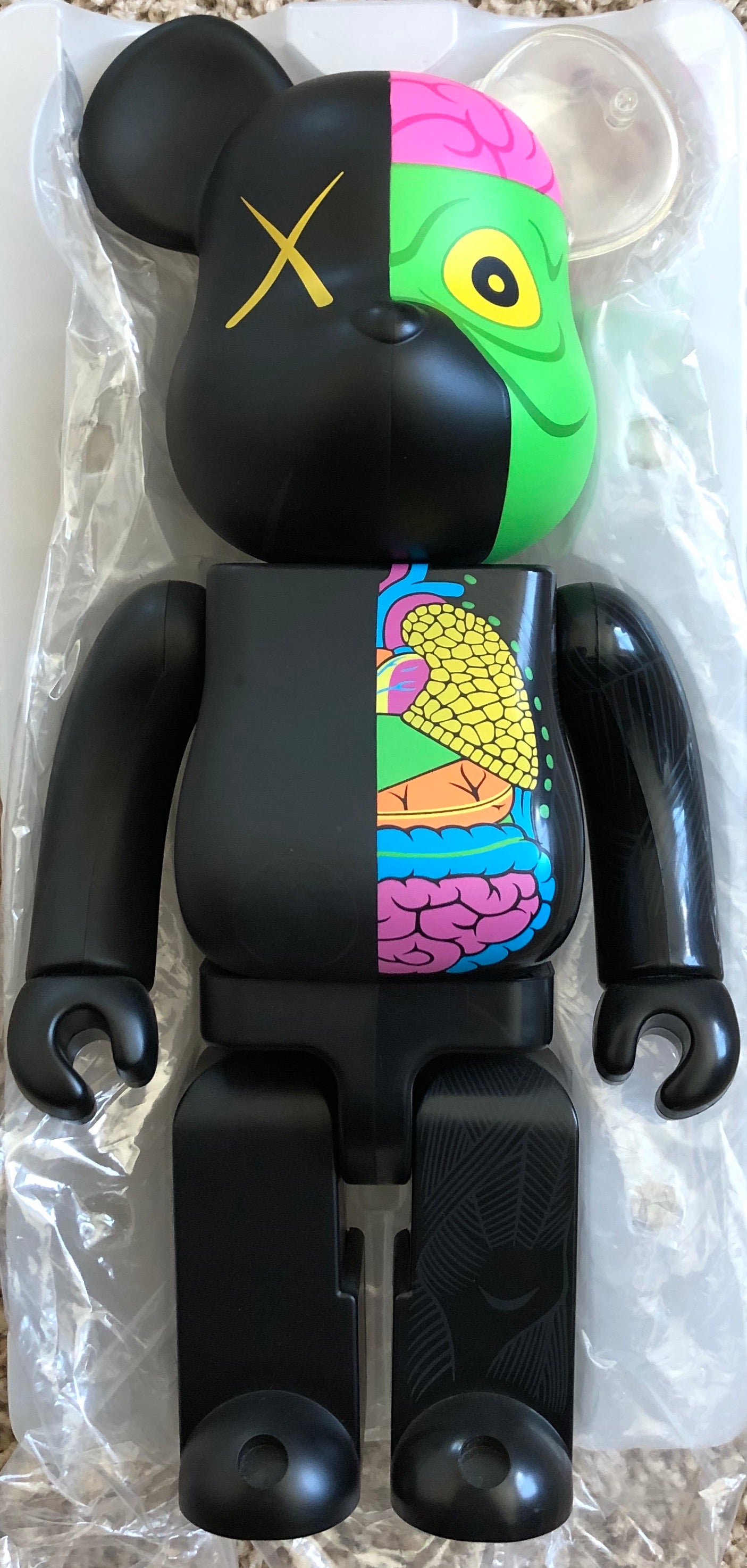 Kaws 400% Black Dissected Bearbrick – Silent Stage Gallery