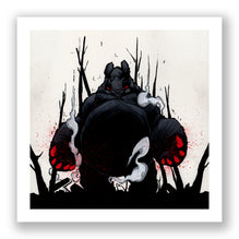 Aaron Woes Martin "Angry Woebots" - Panda King 3 Nightmare Giclee Print