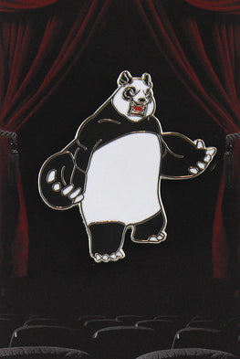 Aaron Woes Martin "Angry Woebots" - Panda King 3 OG Pin - Silent Stage Gallery