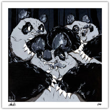 Aaron “Angry Woebots” Martin - "In The Dark" Giclee' Print